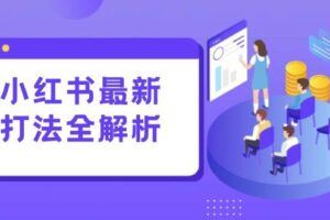 （15022期）小红书爆量运营实战课：从选品到投放，掌握全链路增长方法论-云创智库