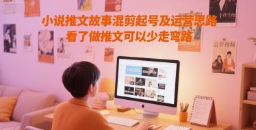 小说推文故事混剪起号及运营思路，看了做推文可以少走弯路-云创智库