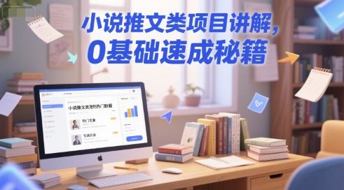 小说推文类项目讲解，0 基础速成秘籍-云创智库