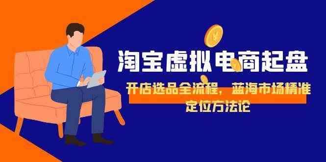 淘宝虚拟电商起盘，开店选品全流程，蓝海市场精准定位方法论-云创智库