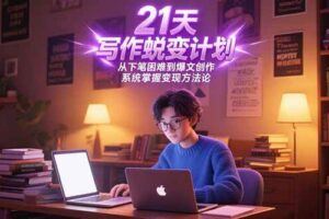 （15286期）AI时代文案创富课，提示词编写到变现闭环，10大模块+实操点评全涵盖-云创智库
