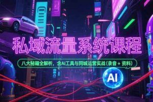 （15294期）私域商业全攻略，强人设定位加高客单产品，团队搭建与风险管控-云创智库