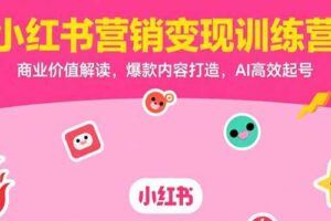 （15407期）小红书聚光投流系统训练营，广告预算分配，内容优化技巧，团队执行管理-云创智库