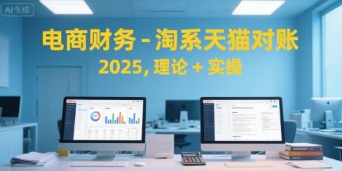 电商财务-淘系天猫对账2025，理论+实操-云创智库