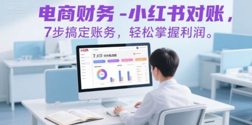 电商财务-小红书对账，7步搞定账务，轻松掌握利润-云创智库