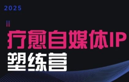 2025治愈自媒体IP训练营，专为疗愈领域从业者打造-云创智库
