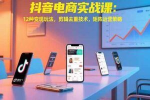 （15460期）AI绘画商业实战营：DeepSeek/Midjourney/教学 小红书爆款SOP 声音克隆技术-云创智库