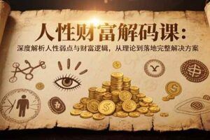 （15511期）2025主力资金解码课：精准捕捉主力建仓时机，提升短线交易胜率(更新7月)-云创智库