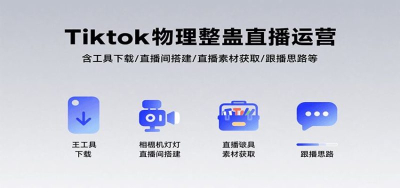 Tiktok物理整蛊直播运营，包含工具下载/直播间搭建/直播素材获取/跟播思路等-云创智库