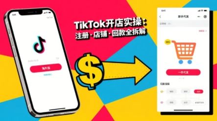 TikTok从开店到投流的进阶课，从基础实操到高阶技巧一网打尽-云创智库