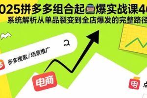 （15803期）亿级电商头部卖家的实战课程：涵盖多平台玩法，实现从0到亿级规模的跃迁-云创智库