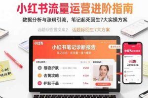 （15822期）小红书运营实战课8月：解决商家在内容创作、流量获取和变现效率核心痛点-云创智库