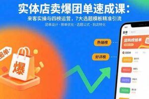 （15833期）同城实体联盟破局课，多行业活动方案库，汽修餐饮美容实战案例拆解-云创智库