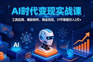 （16094期）AI0-1入门全攻略，Deepseek+即梦AI+剪映，单条播放百万+(108节课)-云创智库