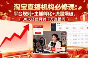 （16105期）AI直播变现实战9月线下课：智能软件+流量打法+赛道测品，单号GMV百万+-云创智库