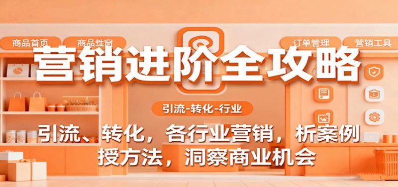 营销进阶全攻略，引流、转化，各行业营销，析案例，授方法，洞察商业机会-云创智库