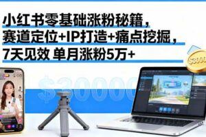 （16162期）小红书2.0创富课：系统方法论+实操案例+平台规则，单条笔记带货GMV破20万-云创智库