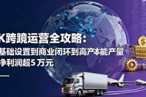 （16173期）外贸全链路变现营：覆盖定位策略、短视频制作、资源对接，90天实现月入5w-云创智库