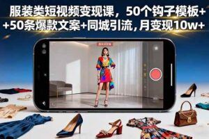 （16185期）AI+短视频带货陪跑课：掌握算法流量、爆款文案、AI剪辑，学员单月佣金15w+-云创智库