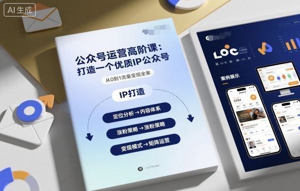 公众号运营高阶课，打造一个优质IP公众号-云创智库