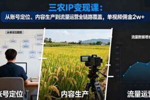 （16234期）视频号小众赛道，单日稳定收入100+，适合所有人-云创智库