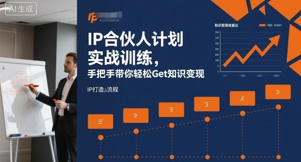 IP合伙人计划实战训练，手把手带你轻松Get知识变现-云创智库