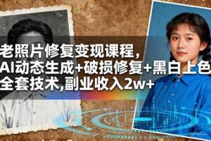 （16376期）AI数字人制作实操课：无需技术，新手可操作，免费无限生成数字人技术！-云创智库
