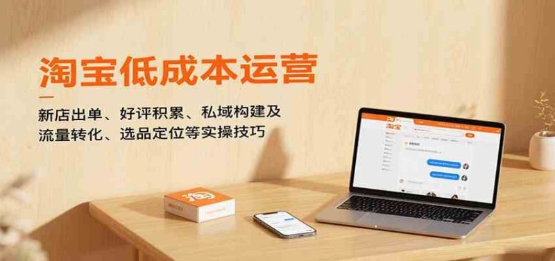 淘宝低成本运营，新店出单、好评积累、私域构建及流量转化、选品定位等（更新10月）-云创智库