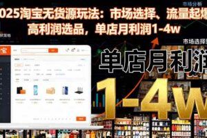 （16473期）闲鱼高利润电商，当天上架当天出单，一单利润300-云创智库