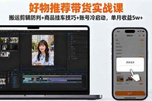 （16474期）剪映电脑版全攻略：基础操作/调色技巧/案例实操，新手月入5000+-云创智库
