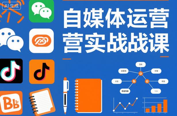 自媒体运营实战课，掌握一套系统的自媒体运营底层方法论，成为优秀的内容创作者-云创智库