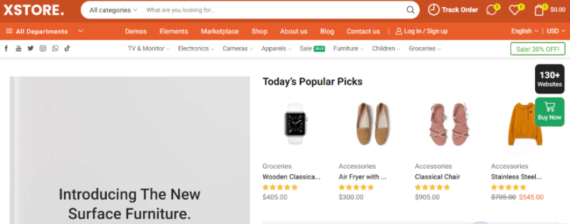 WordPress主题–Xstore v9.4.14 Woocommerce主题 破解版下载-云创智库
