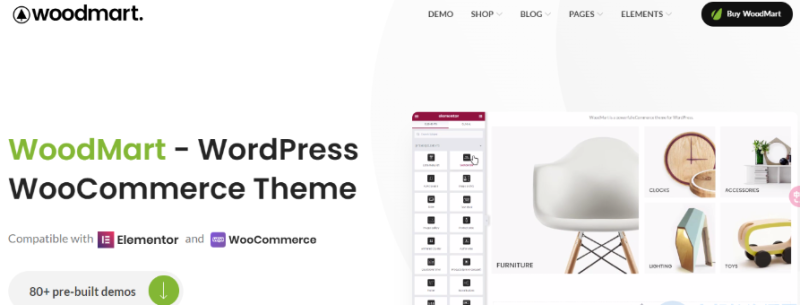 WordPress主题–WooCommerce商店主题 WoodMart v8.1.2 破解版下载-云创智库