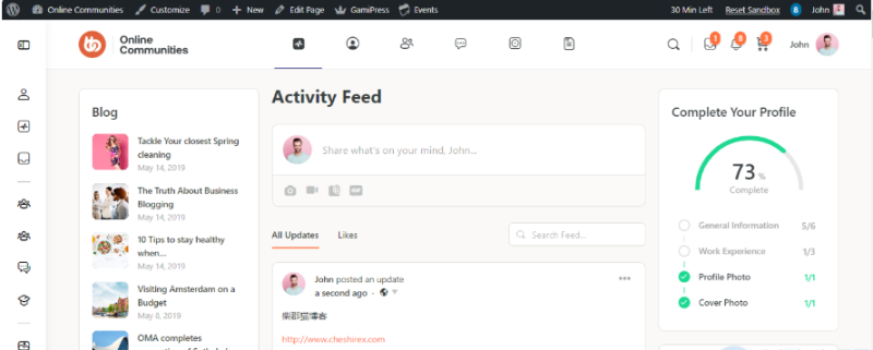WordPress社区主题–BuddyBoss Theme v2.8.80 破解版下载-云创智库