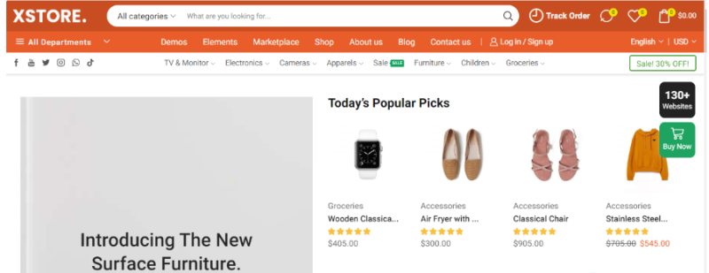 WordPress主题–Xstore v9.5.1 Woocommerce主题 破解版下载-云创智库