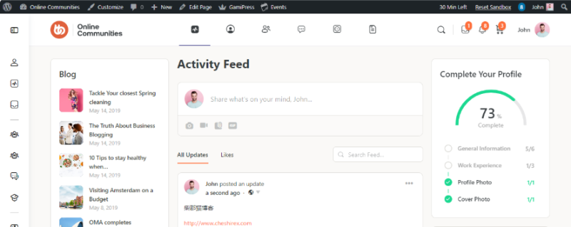 WordPress社区主题–BuddyBoss Theme v2.10.0 破解版下载-云创智库