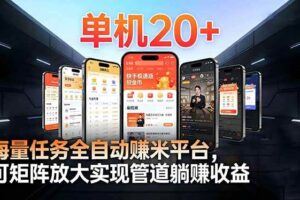 （16835期）全新平台，蓝海时期！2025年年底番茄音乐挂机项目，每天几分钟，月入1000＋，可矩阵-云创智库