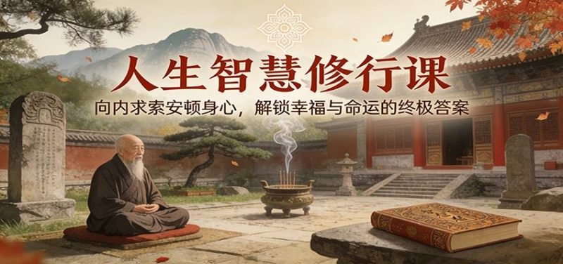 人生智慧修行课：向内求索安顿身心，解锁幸福与命运的终极答案-云创智库