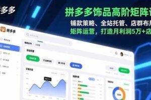 （16914期）淘系打爆班-76期，无界矩阵实战，1词1计划、竞品矩阵、多链接赛马，打造爆款月销百万-云创智库