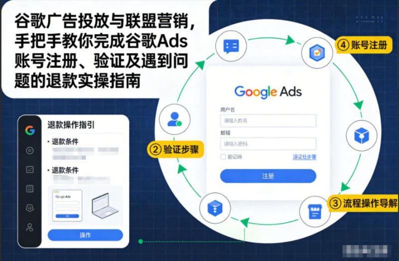 谷歌广告投放与联盟营销，手把手教你完成谷歌Ads账号注册、验证及遇到问题的退款实操指南-云创智库